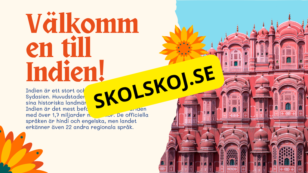 Fakta om Indien + frågor