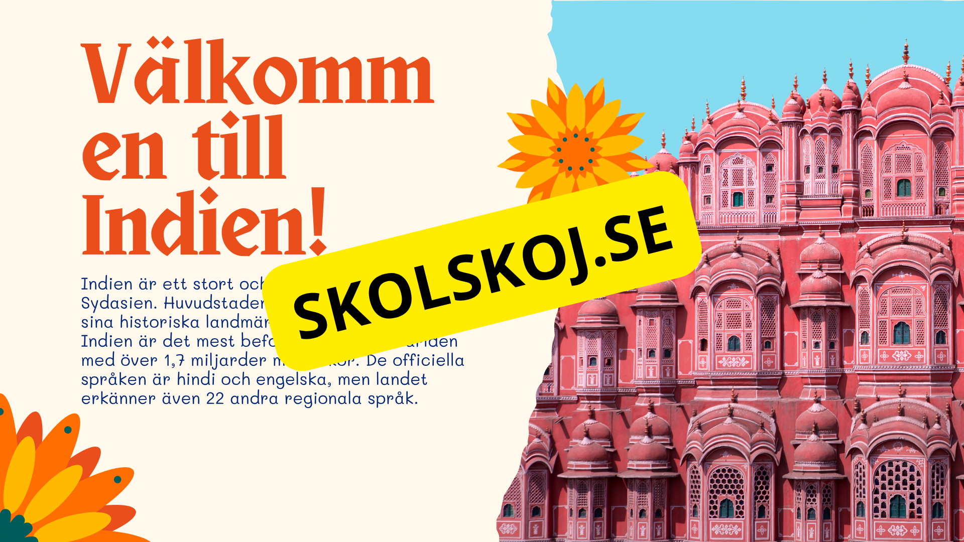 Fakta om Indien + frågor