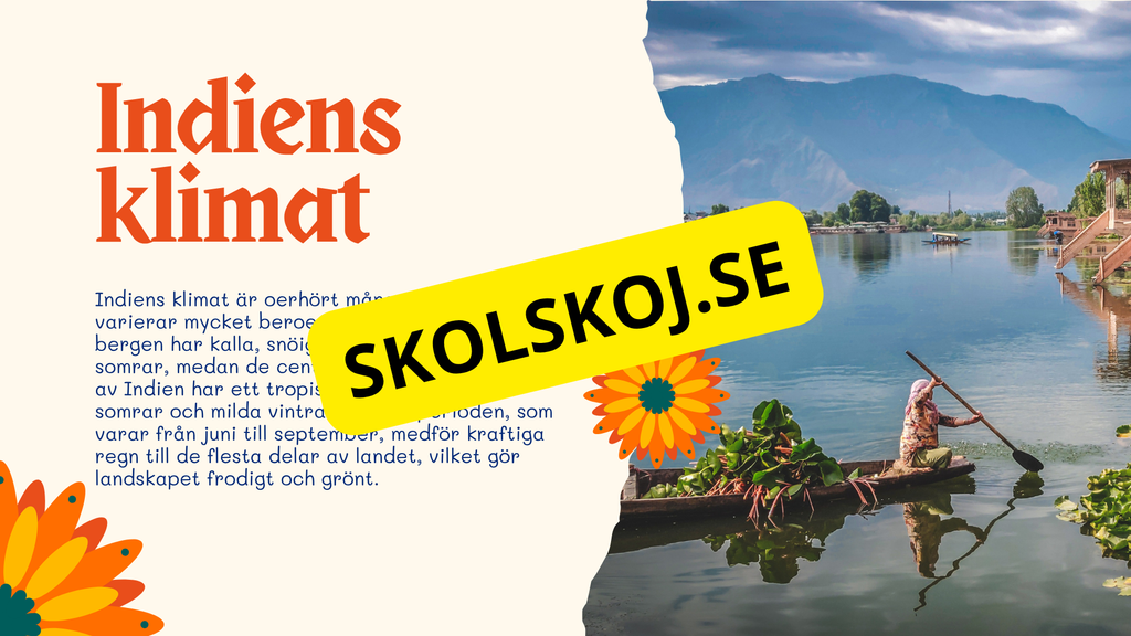Fakta om Indien + frågor