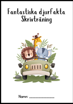 Fantastiska djurfakta - Skrivträning