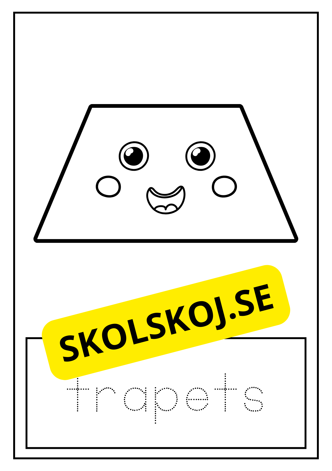 Färglägg formerna - Häfte