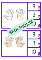 Räkna med fingrarna och en klädnypa