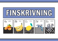 Finskrivning - Alfabetet - Häfte