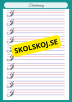 Finskrivning - Alfabetet