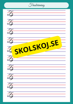 Finskrivning - Alfabetet