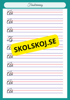 Finskrivning - Alfabetet