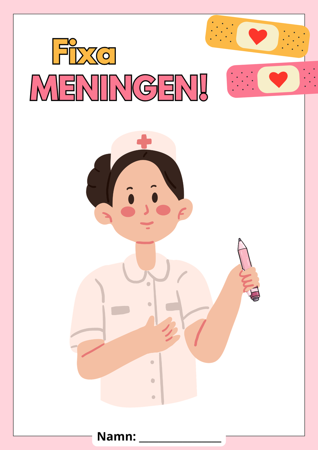 Fixa meningen