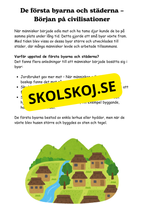 Forntiden - Människans första tid - Årskurs 4 - 6