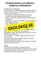 Forntiden - Människans första tid - Årskurs 4 - 6