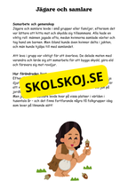 Forntiden - Människans första tid - Årskurs 4 - 6