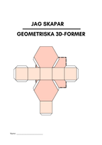 Geometri - Jag skapar 3D-geometriska former