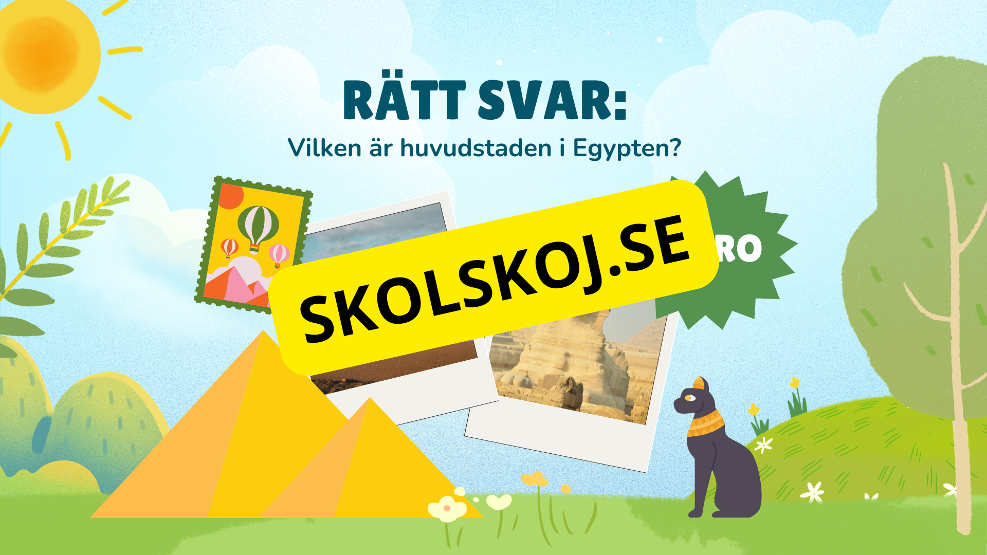 Gissa huvudstaden - Interaktivt frågespel - Powerpoint