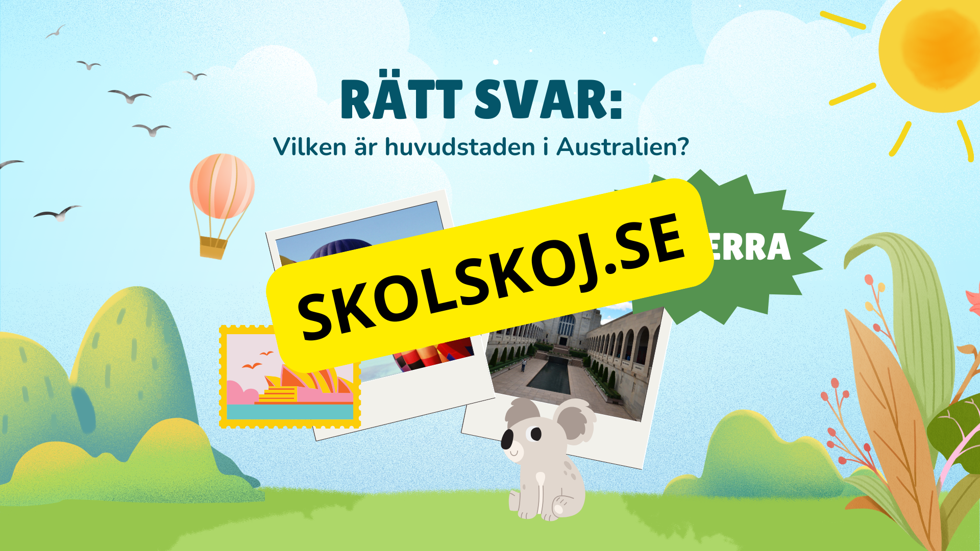 Gissa huvudstaden - Interaktivt frågespel - Powerpoint