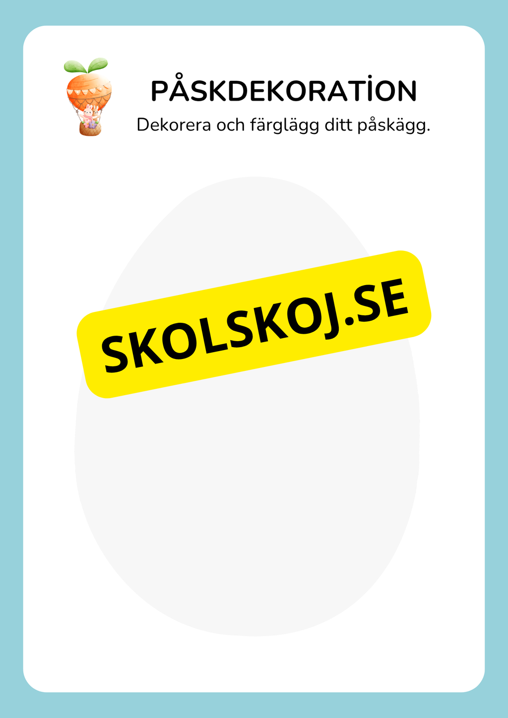 Glad påsk - Häfte