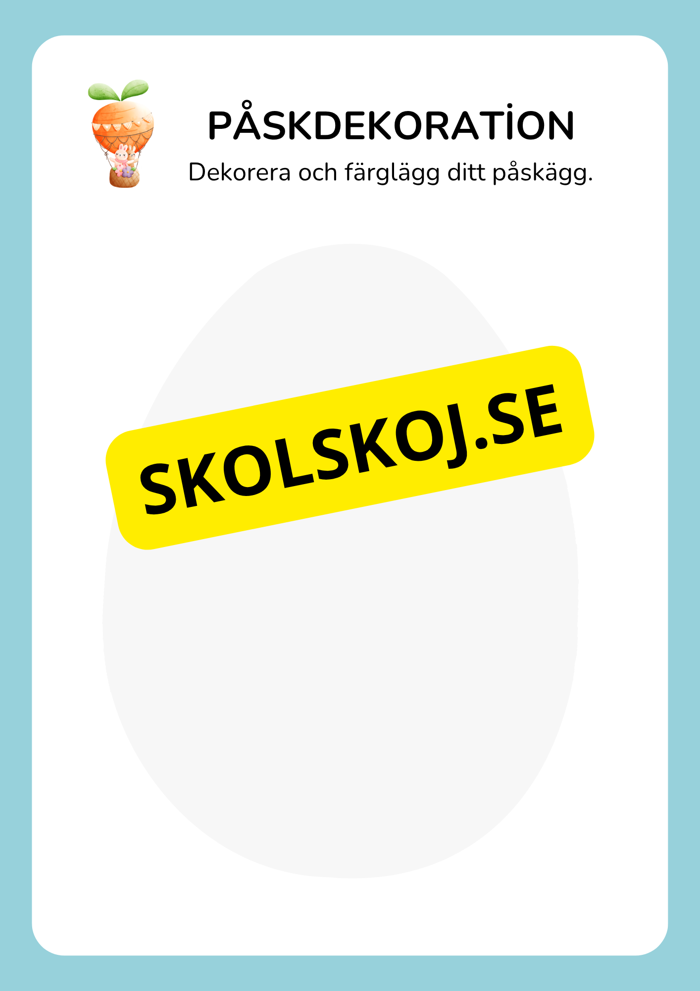 Glad påsk - Häfte