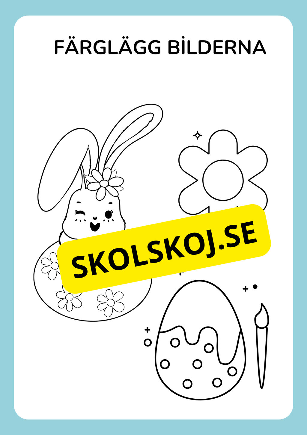 Glad påsk - Häfte