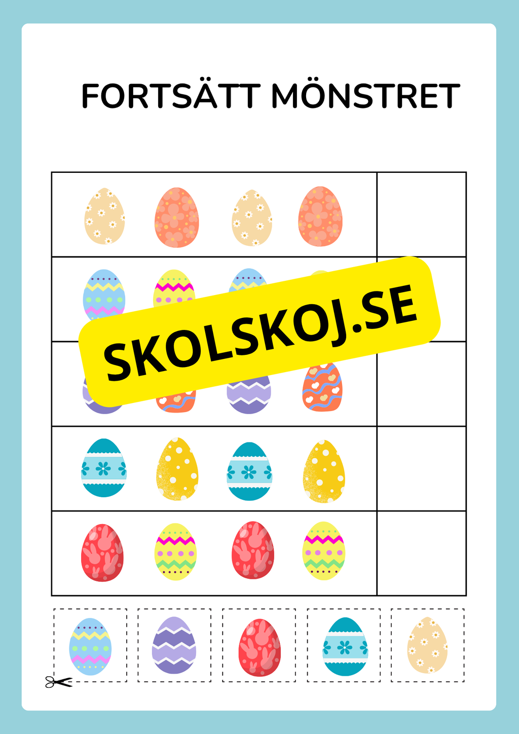 Glad påsk - Häfte