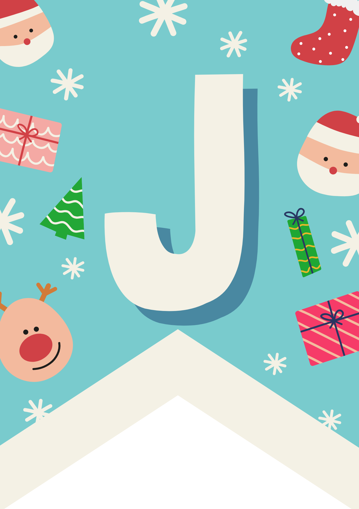 God Jul - Vimplar