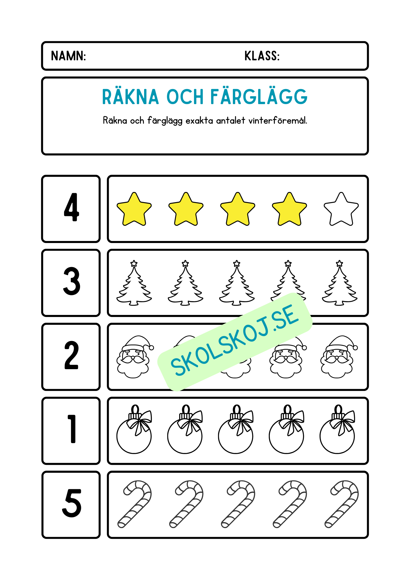 God Jul - Blandade uppgifter