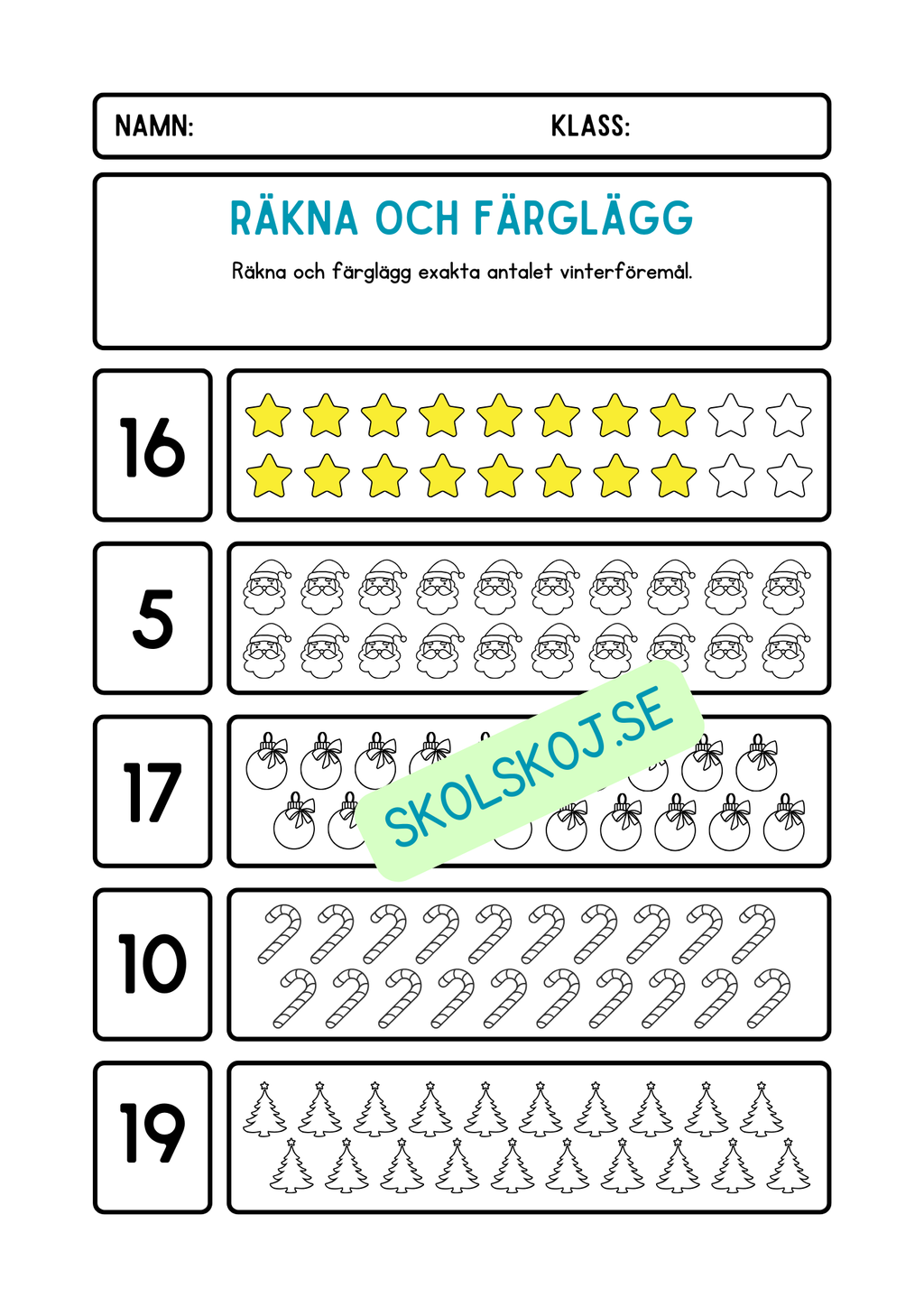 God Jul - Blandade uppgifter