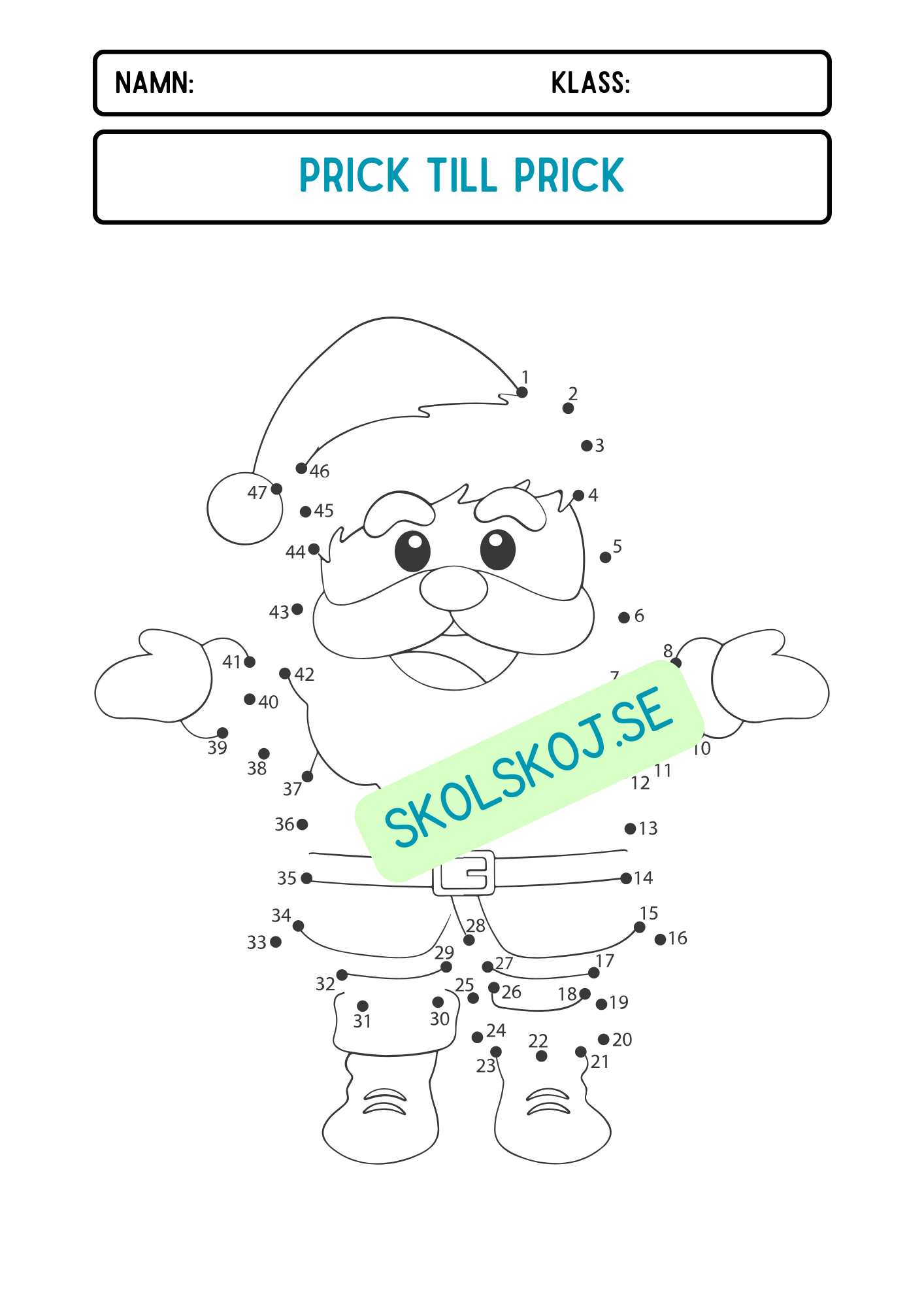 God Jul - Blandade uppgifter