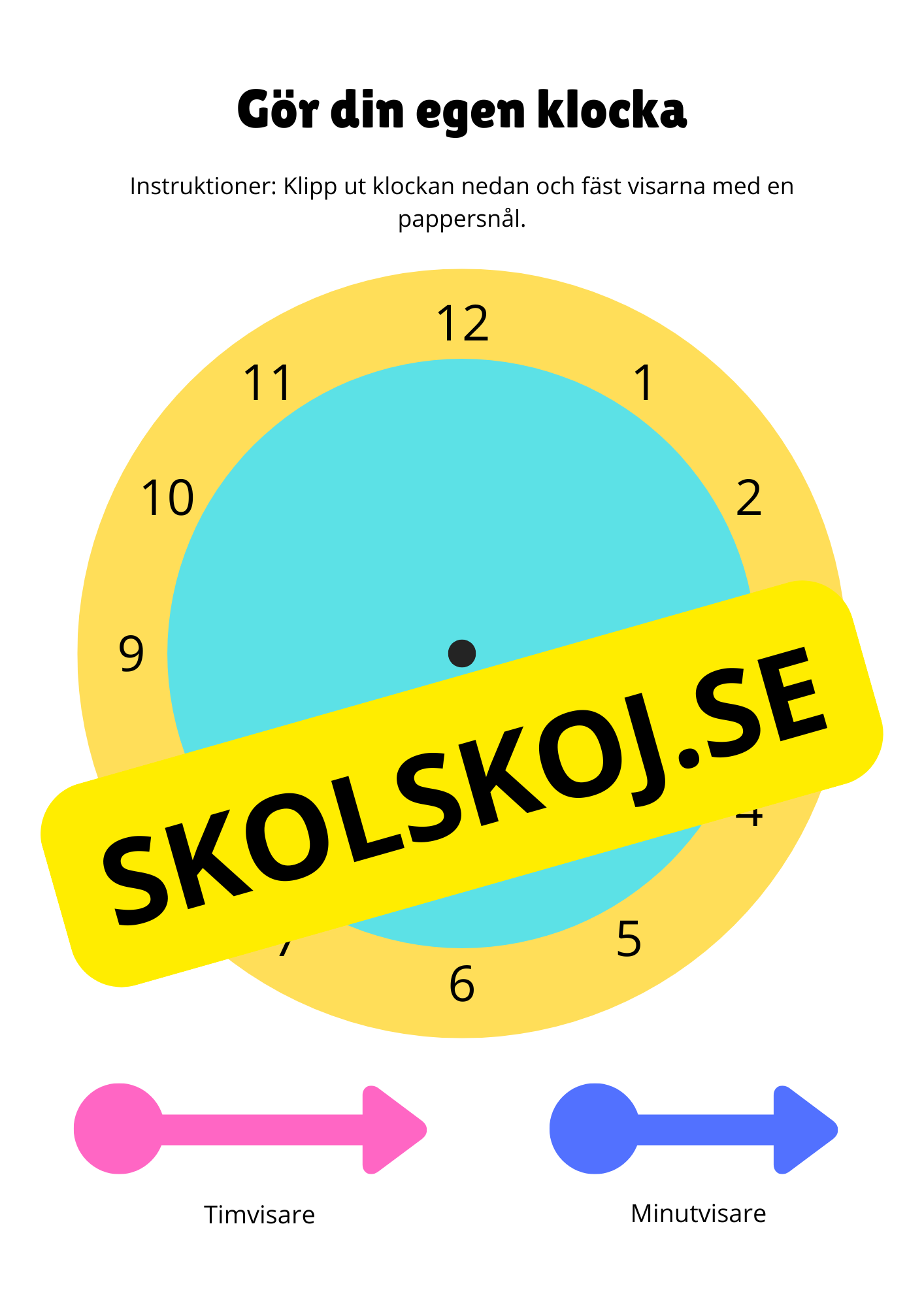 Gör din egen klocka
