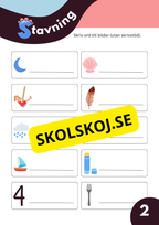 Grammatikövningar - Årskurs 3