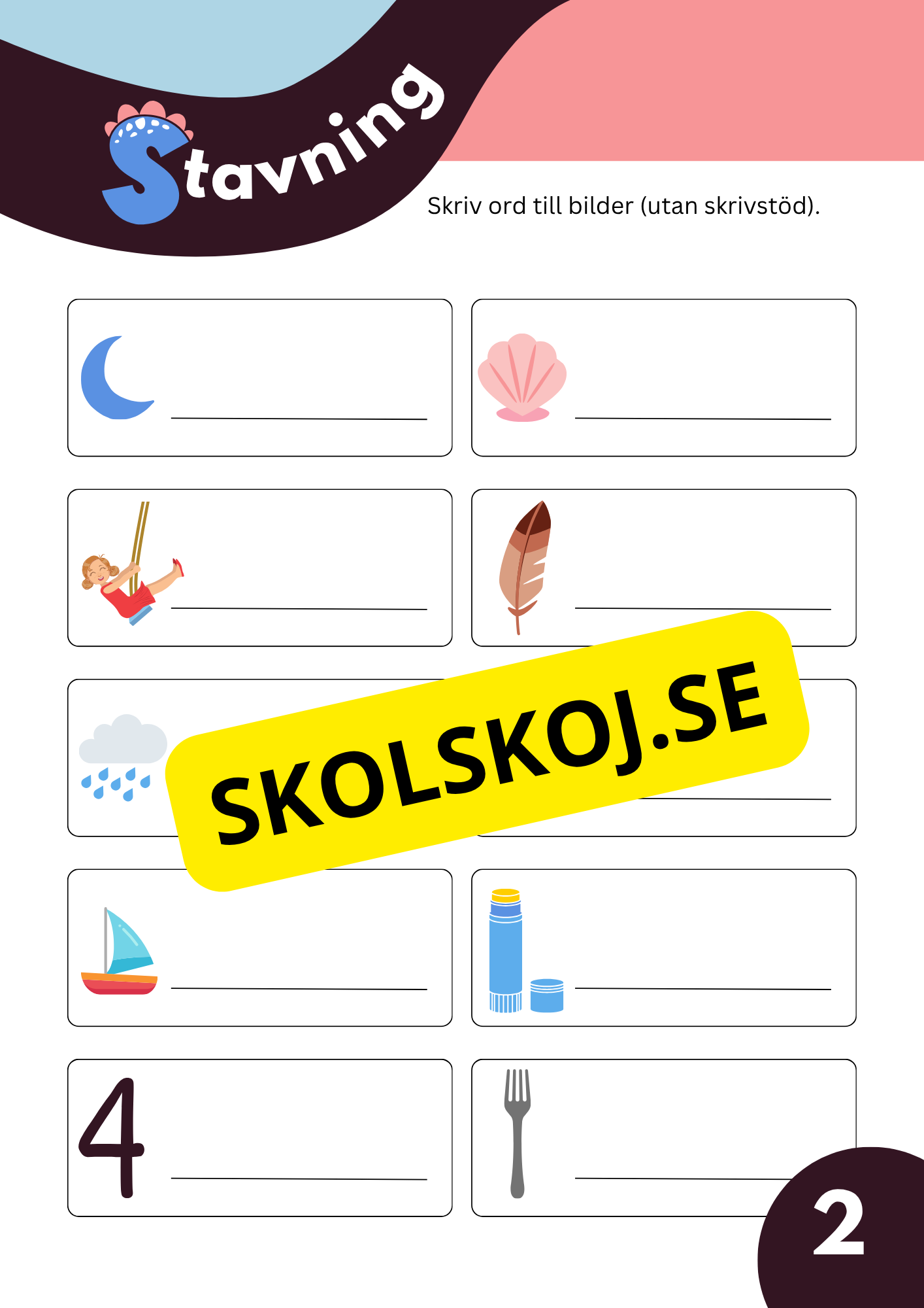 Grammatikövningar - Årskurs 3