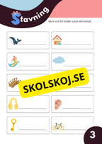 Grammatikövningar - Årskurs 3