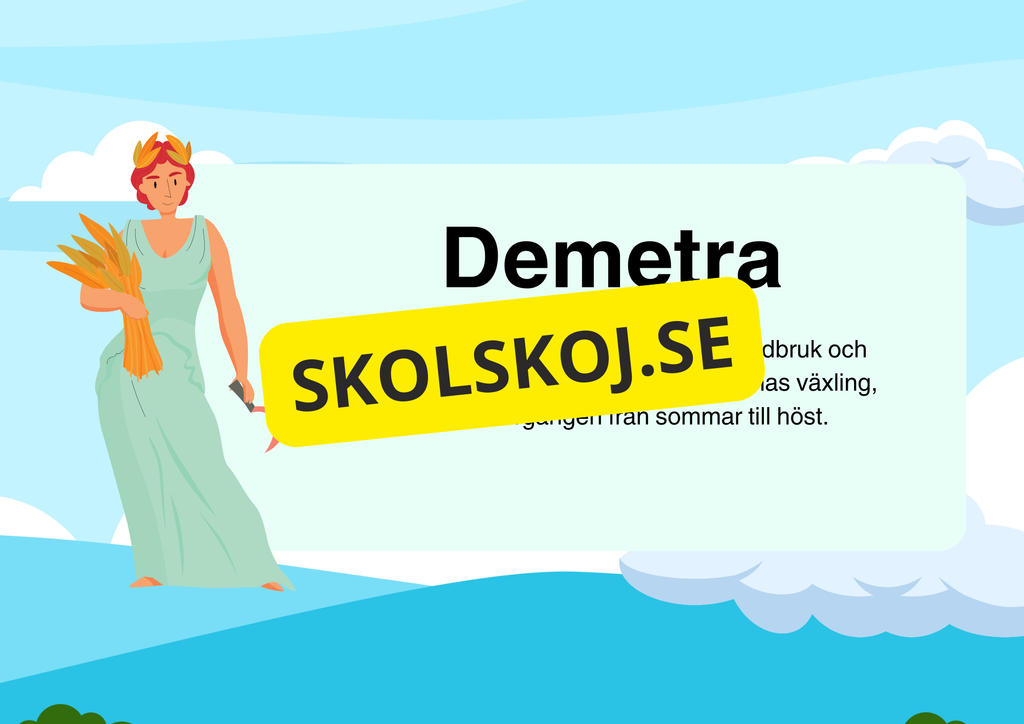 Grekiska gudar + frågor