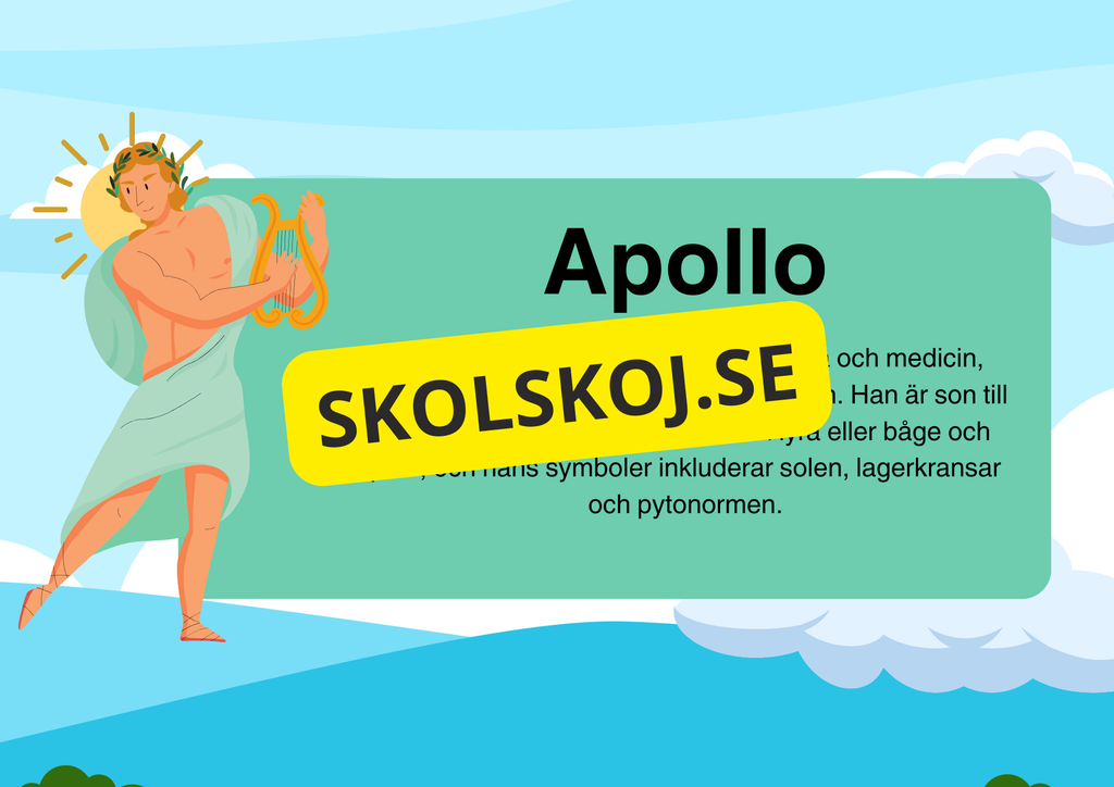 Grekiska gudar + frågor