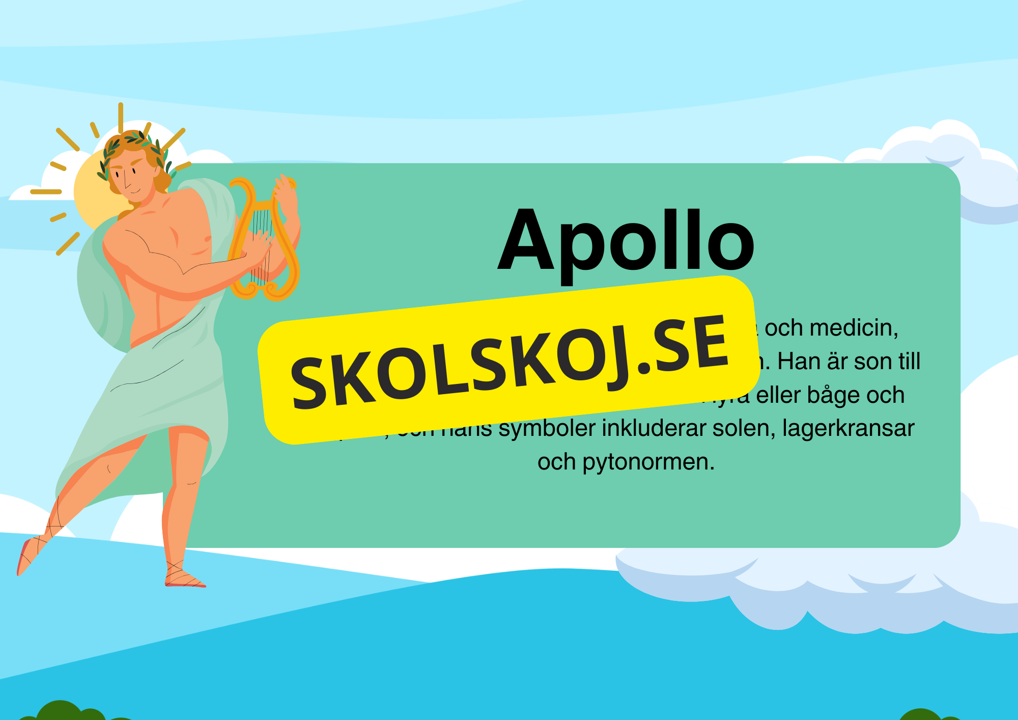 Grekiska gudar + frågor
