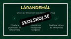 Grunderna i fotosyntes + frågor