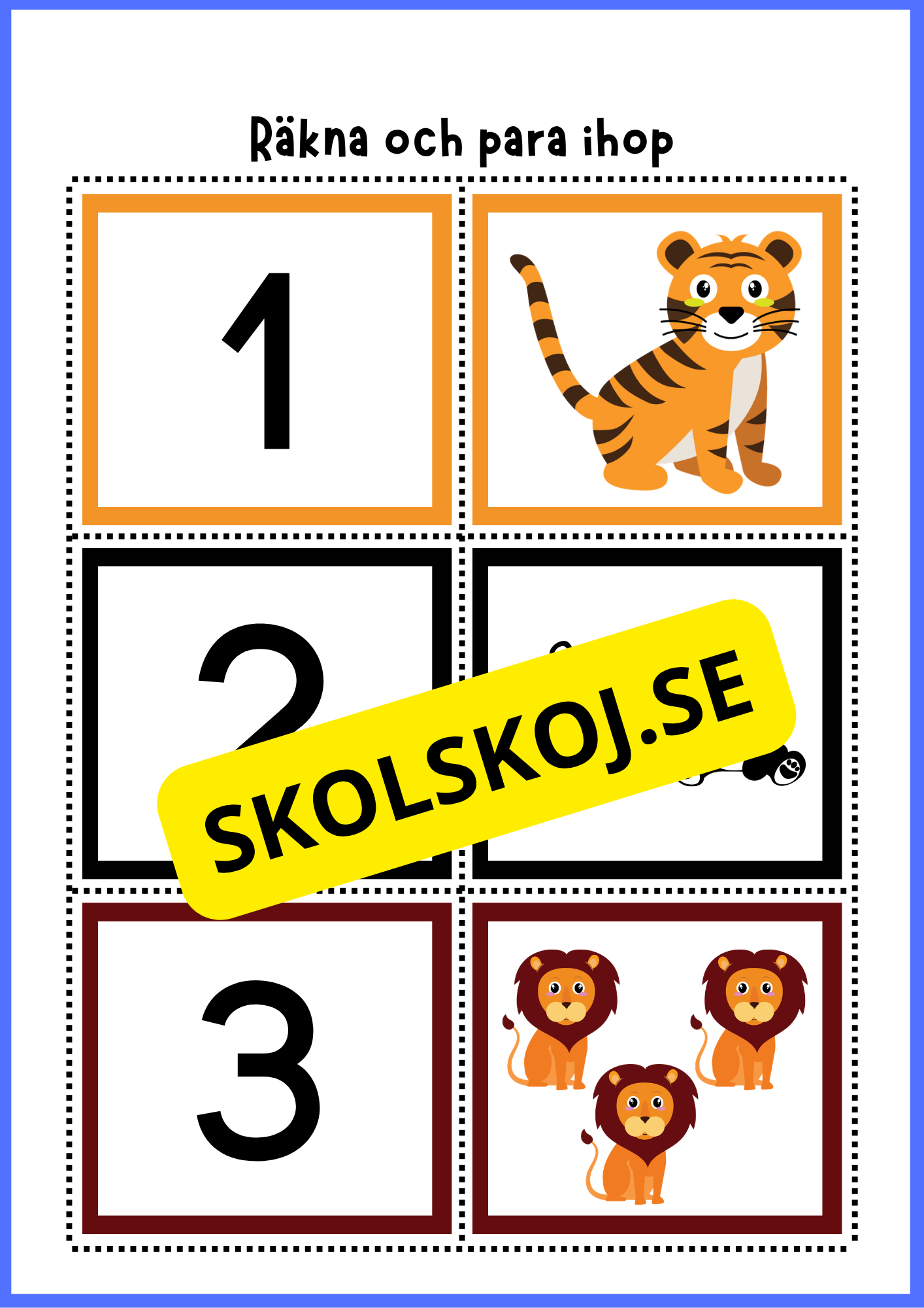 Grundläggande matematik med mattekort (344 kort)