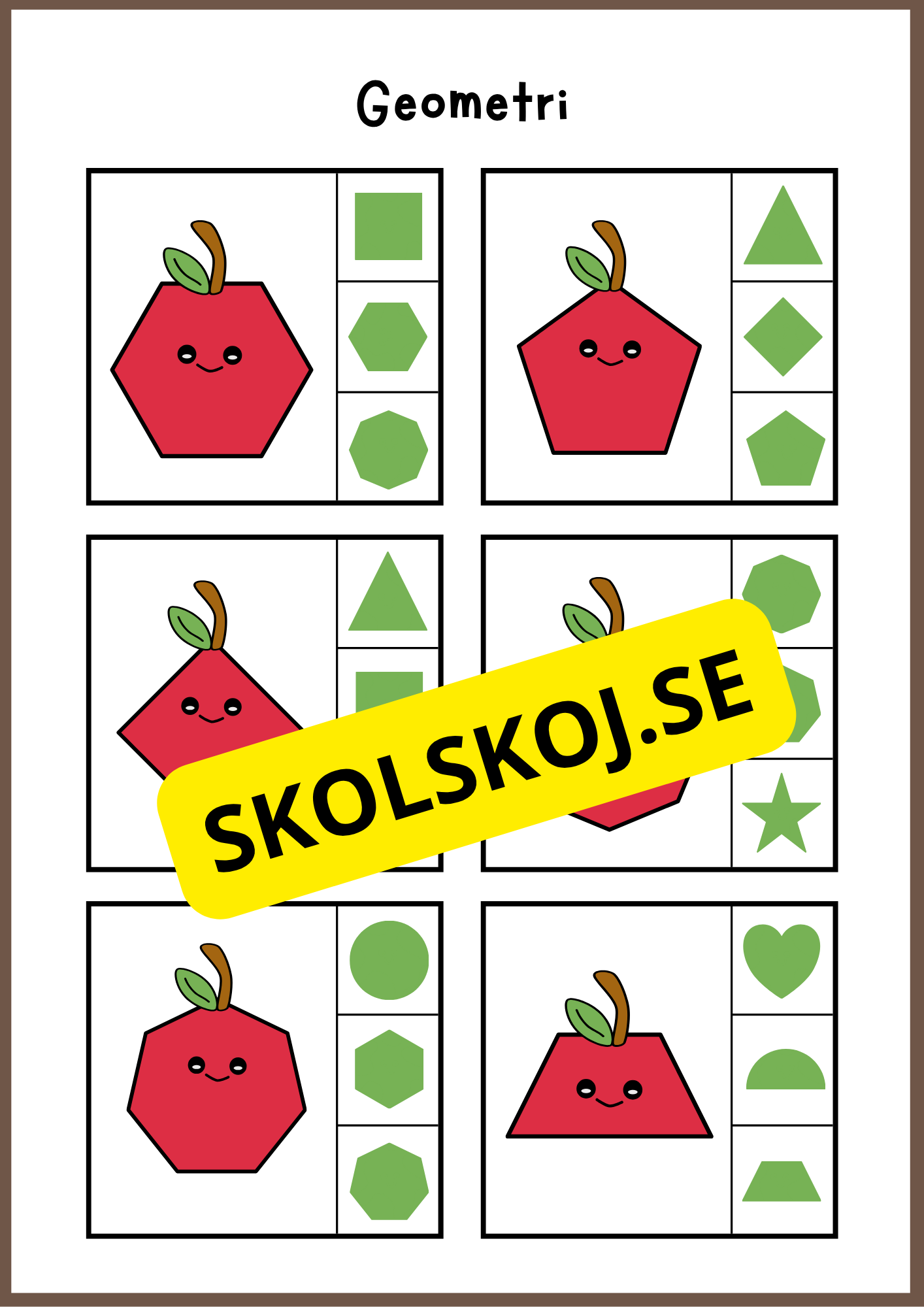 Grundläggande matematik med mattekort (344 kort)