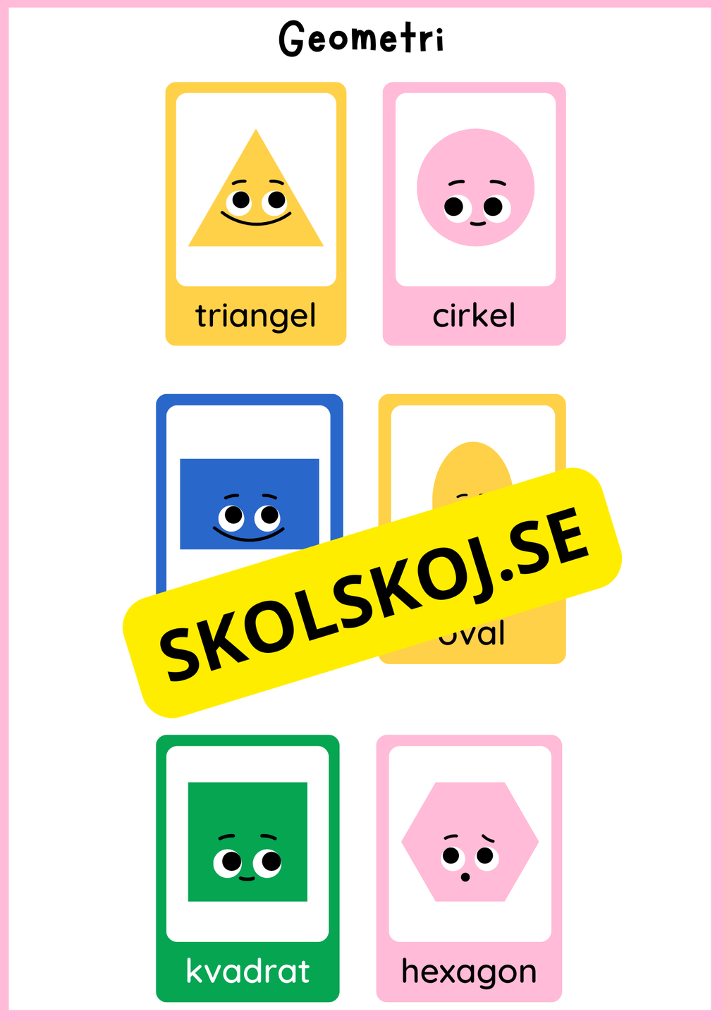 Grundläggande matematik med mattekort (344 kort)