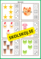 Grundläggande matematik med mattekort (344 kort)