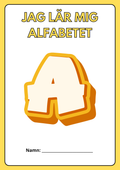 Häfte - Jag lär mig alfabetet