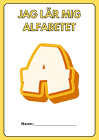 Häfte - Jag lär mig alfabetet