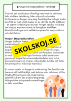 Hållbar utveckling - Årskurs 4 - 6 - Läsförståelse (42 sidor)