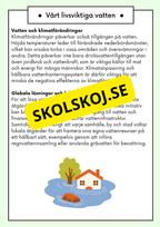 Hållbar utveckling - Årskurs 4 - 6 - Läsförståelse (42 sidor)