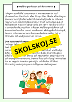 Hållbar utveckling - Årskurs 4 - 6 - Läsförståelse (42 sidor)