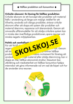 Hållbar utveckling - Årskurs 4 - 6 - Läsförståelse (42 sidor)