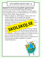 Hållbar utveckling - Årskurs 4 - 6 - Läsförståelse (42 sidor)