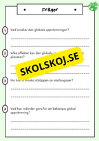 Hållbar utveckling - Årskurs 4 - 6 - Läsförståelse (42 sidor)