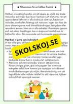 Hållbar utveckling - Årskurs 4 - 6 - Läsförståelse (42 sidor)