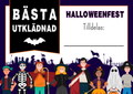 Halloweenfest – Bästa utklädnad