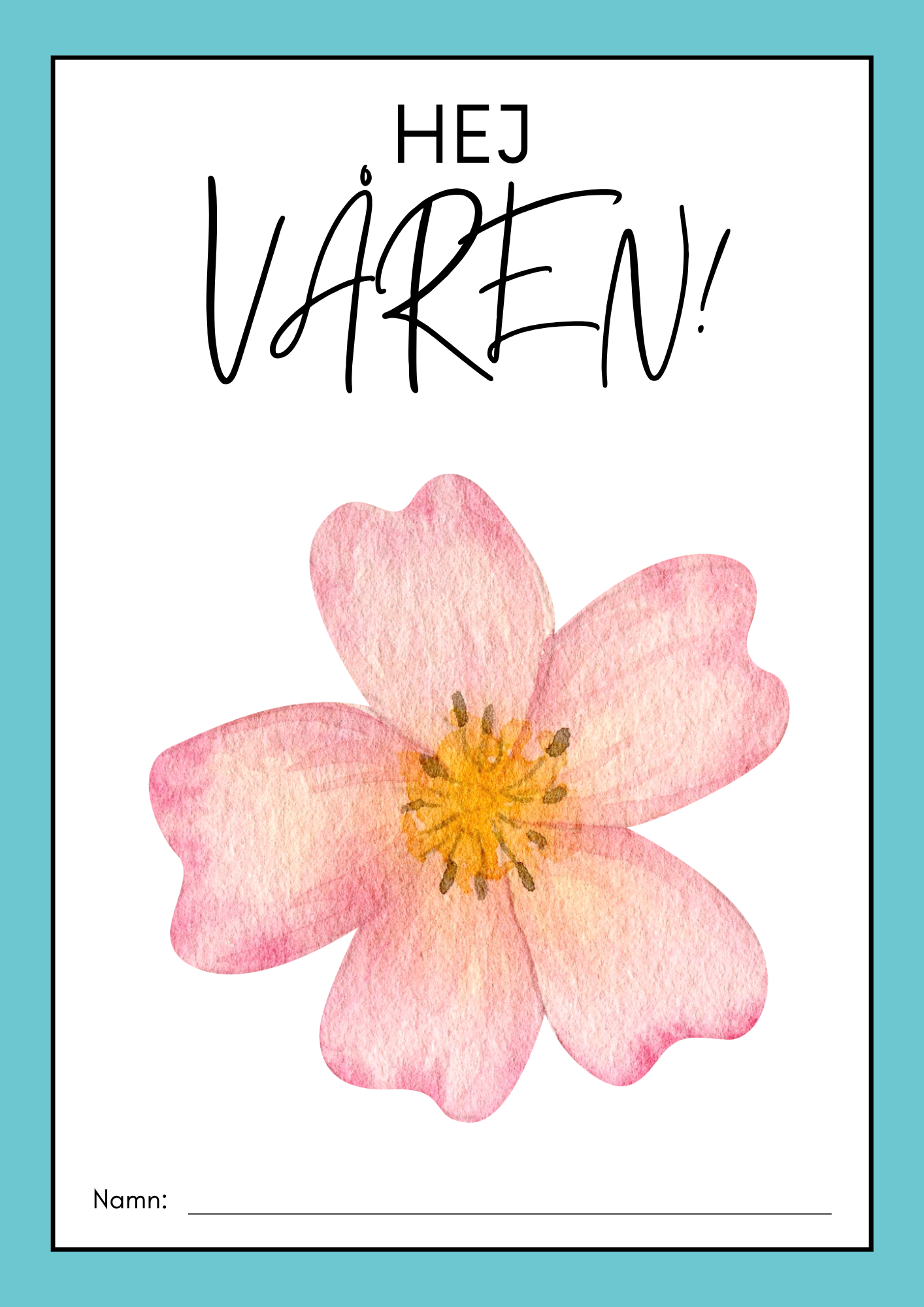 Hej våren - Häfte