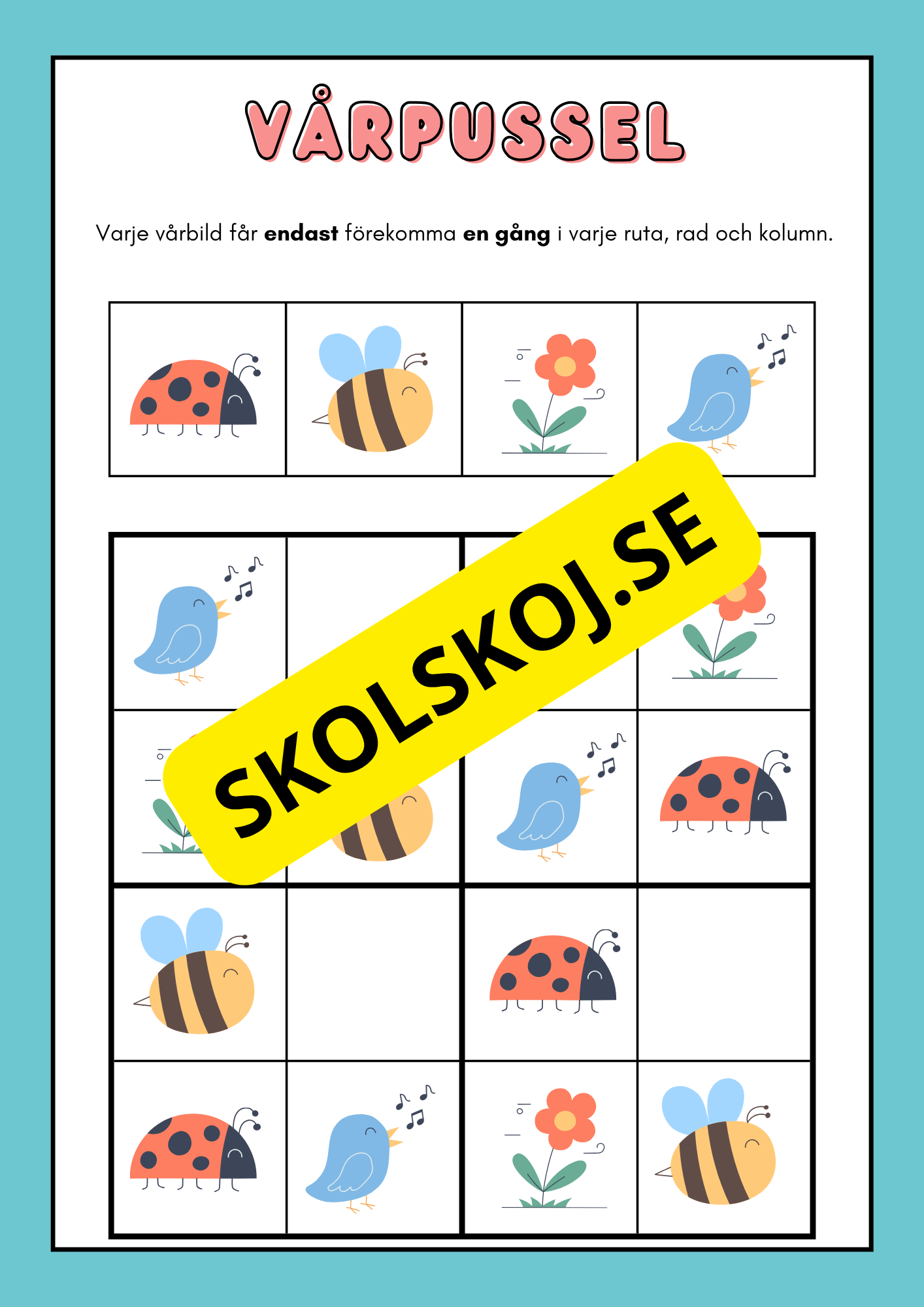 Hej våren - Häfte