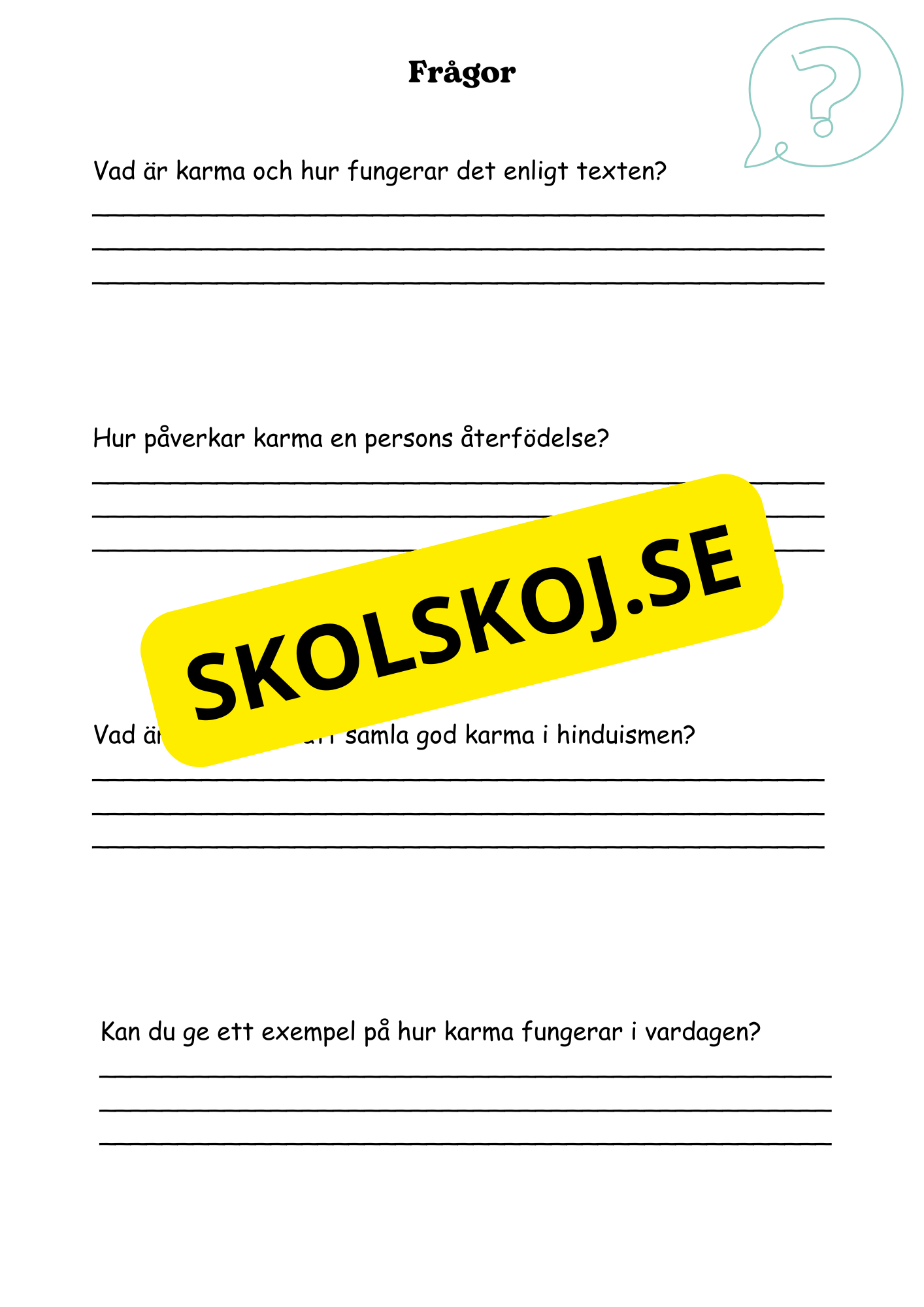 Hinduism och Buddhism - Årskurs 4 - 6
